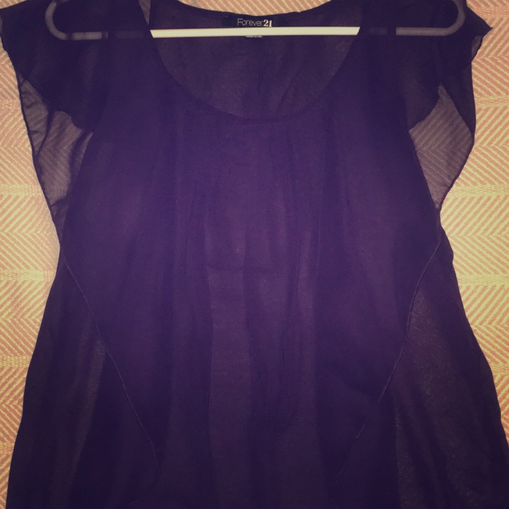 Shear blouse